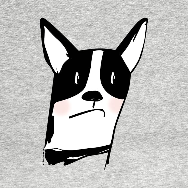 Boston Terrier by ilaamen